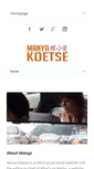 Mobile Screenshot of manyakoetse.com